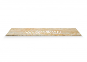 Ступень-подоконник, Травертин Golden Sienna Windowsill 400х2200х30