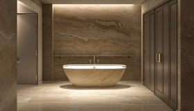 Травертин: виды, свойства и назначение