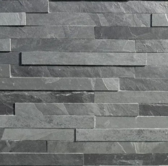 Полоска сланец Черный Урал торцованная   30хL 