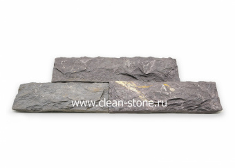 Плитка сланец Сиреневый 100xL +   с заколом